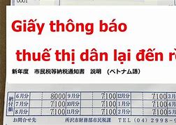 Giấy Giảm Thuế Thị Dân