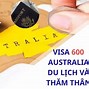 Phí Nộp Visa 600 Úc